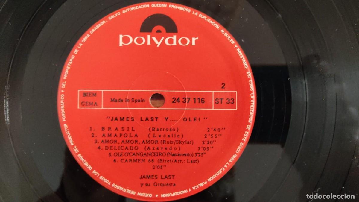 Discos de vinilo: JAMES LAST... Y OL&Eacute;. - Foto 5