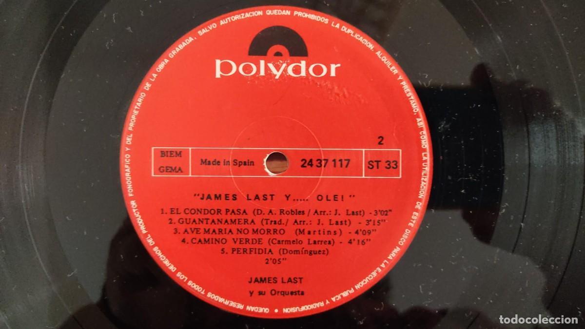 Discos de vinilo: JAMES LAST... Y OL&Eacute;. - Foto 10