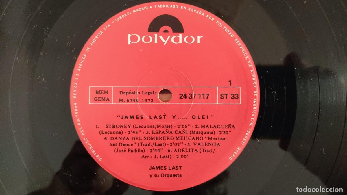 Discos de vinilo: JAMES LAST... Y OL&Eacute;. - Foto 11