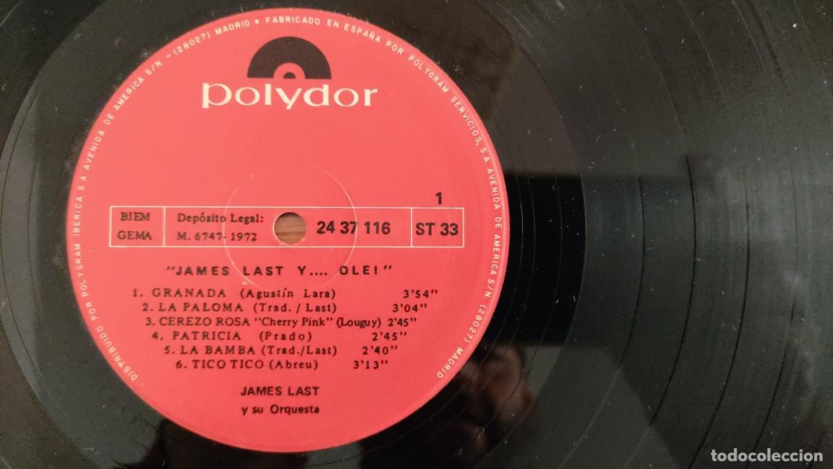 Discos de vinilo: JAMES LAST... Y OL&Eacute;. - Foto 12