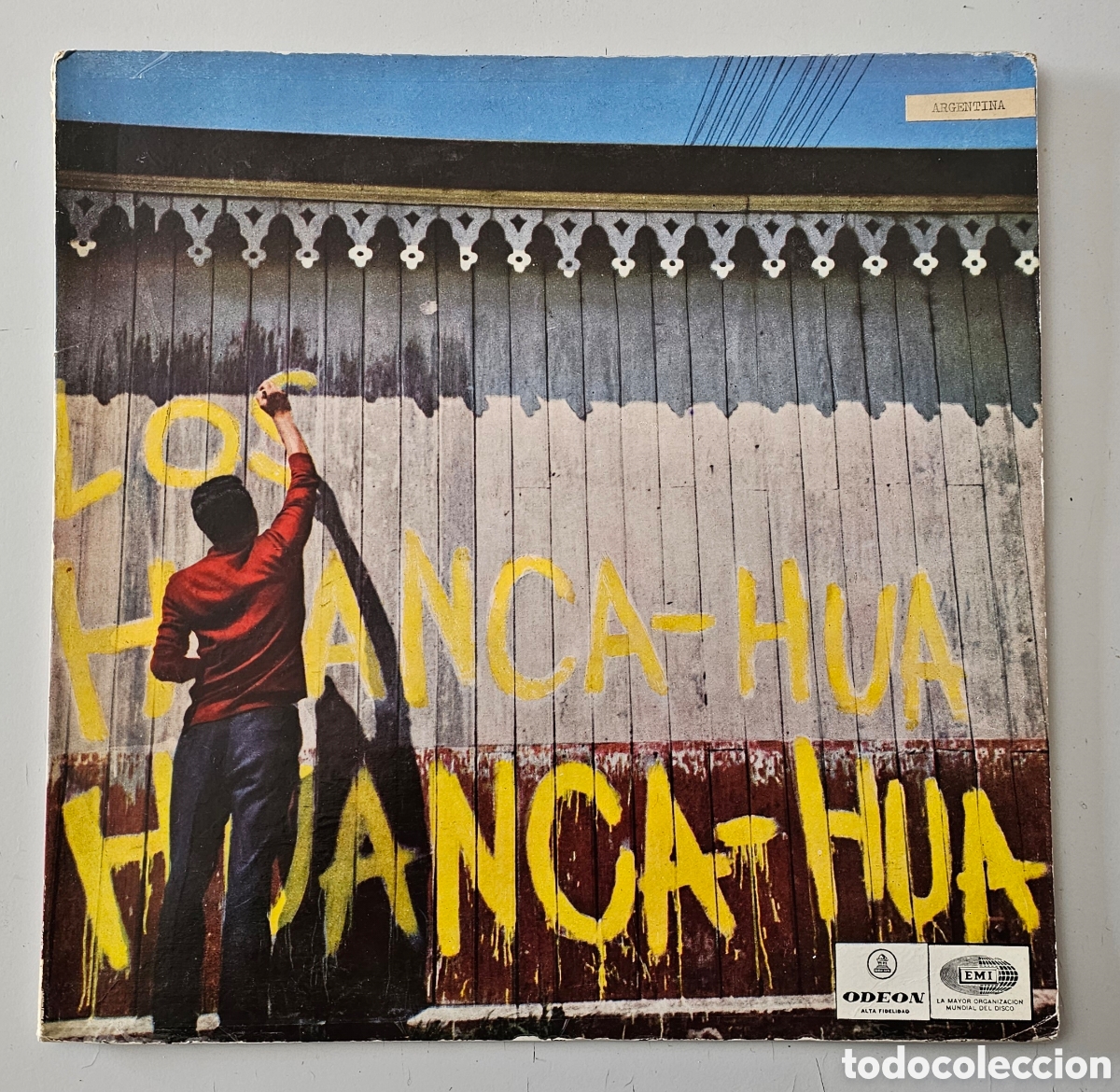 Vinyl records: LP LOS HUANCA HUA - Vol.4 (Argentina - Odeon - 196?) Folklore RARO ESCASO