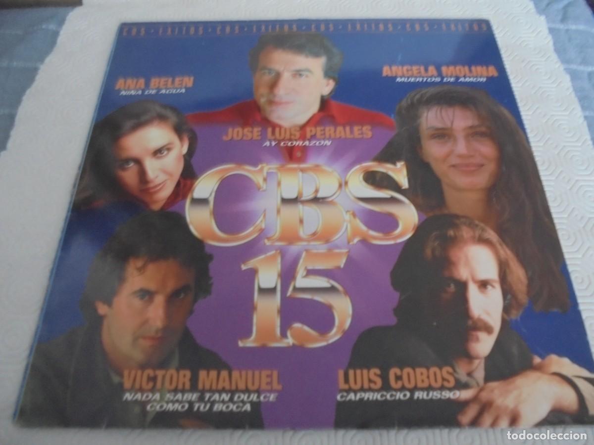 Discos de vinilo: CBS 15. LP DE VINILO CON 12 CANCIONES. EXITOS. - Foto 1