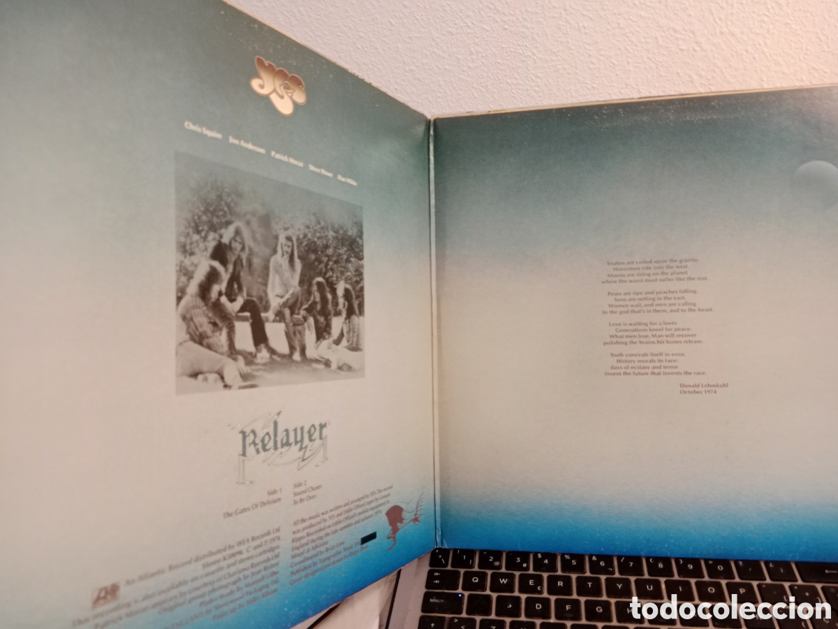 Discos de vinilo: Yes - Relayer Europa 1974 - Foto 2