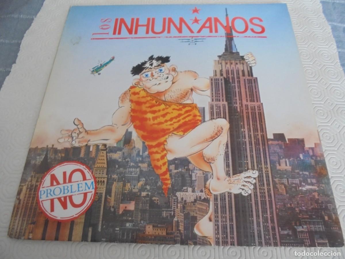 Discos de vinilo: LOS INHUMANOS. NO PROBLEM. LP DE VINILO CON 10 CANIONES. - Foto 1