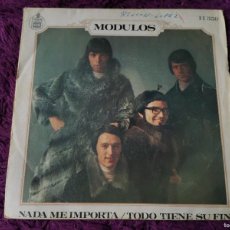 Discos de vinilo: MODULOS – NADA ME IMPORTA VINILO, 7”, SINGLE 1969 SPAIN H 550