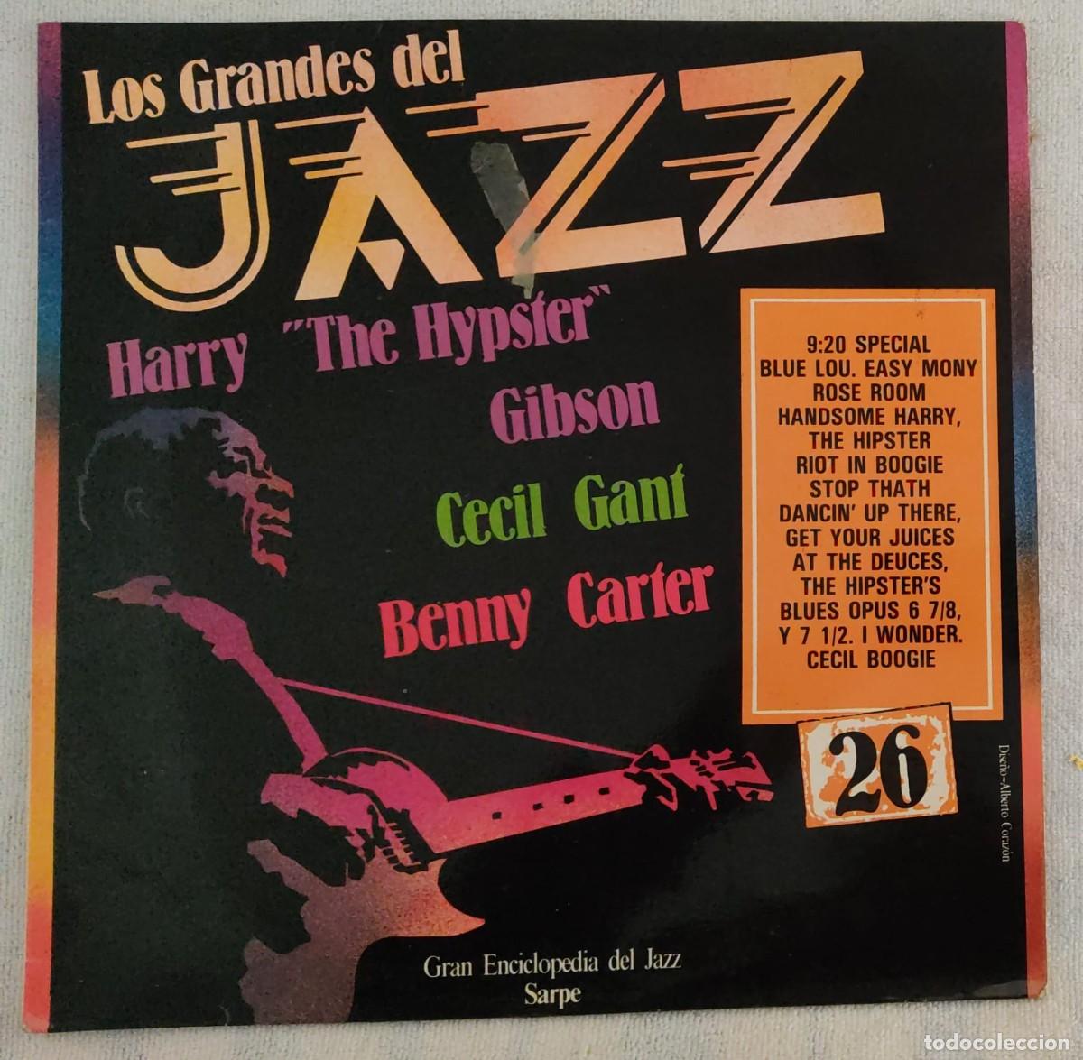 Discos de vinilo: LOS GRANDES DEL JAZZ.