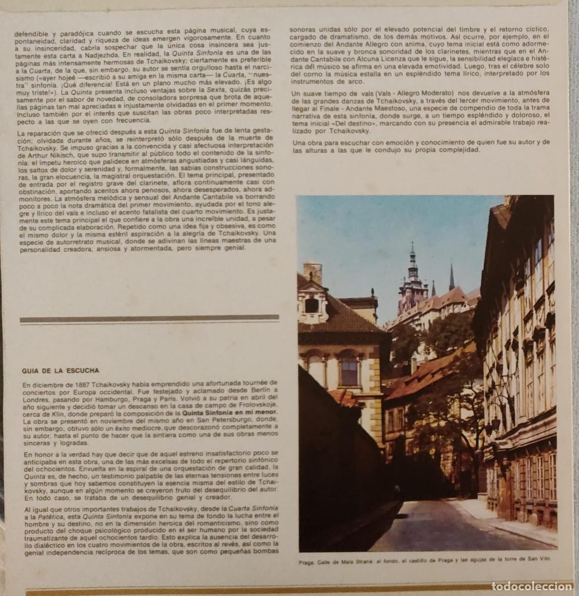 Discos de vinilo: TCHAIKOVSKY. - Foto 4