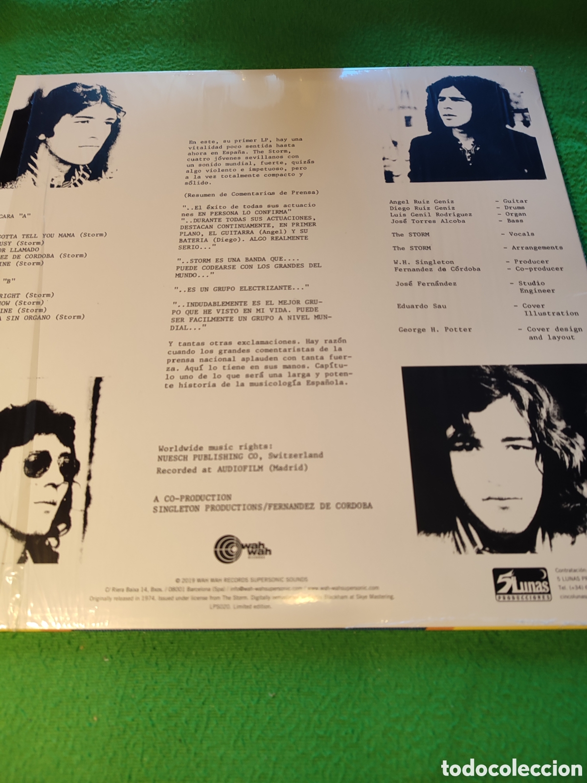 Discos de vinilo: The Storm - Same Vinilo Lp - Foto 3