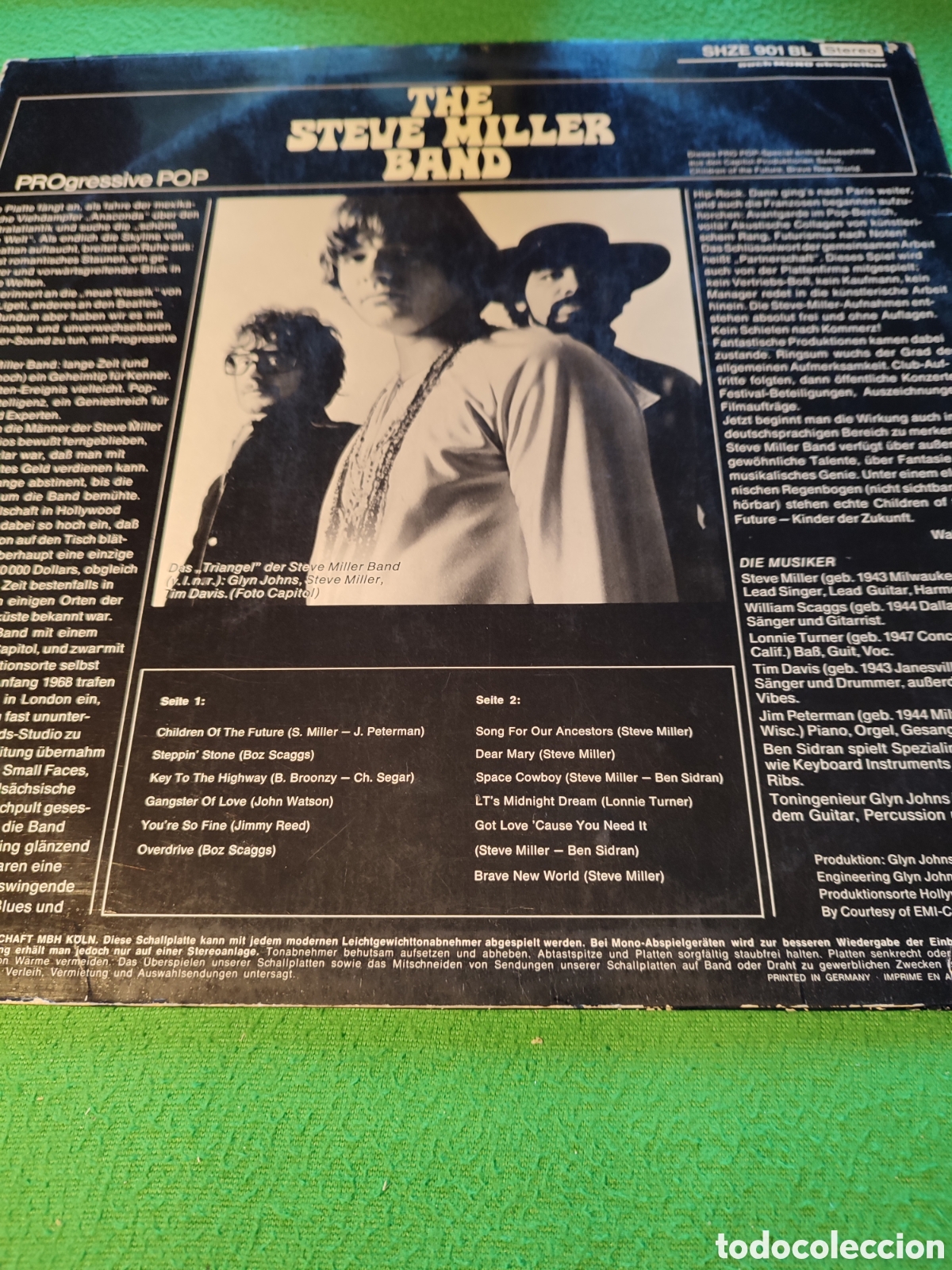 Discos de vinilo: The Steve Miller Band - Progressive Pop - Foto 2