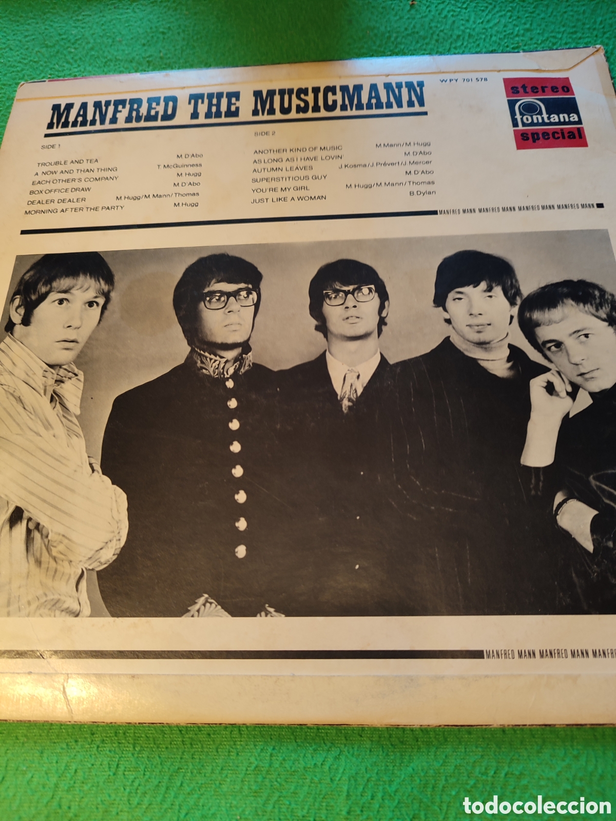 Discos de vinilo: Manfred Mann - The Music Mann - Foto 2