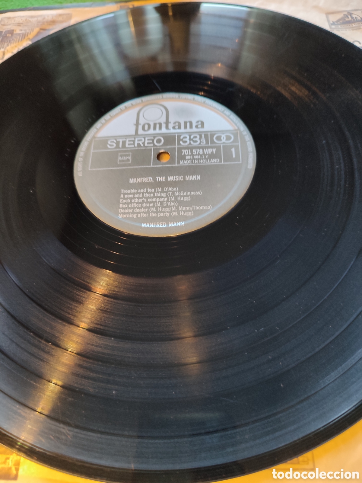 Discos de vinilo: Manfred Mann - The Music Mann - Foto 3