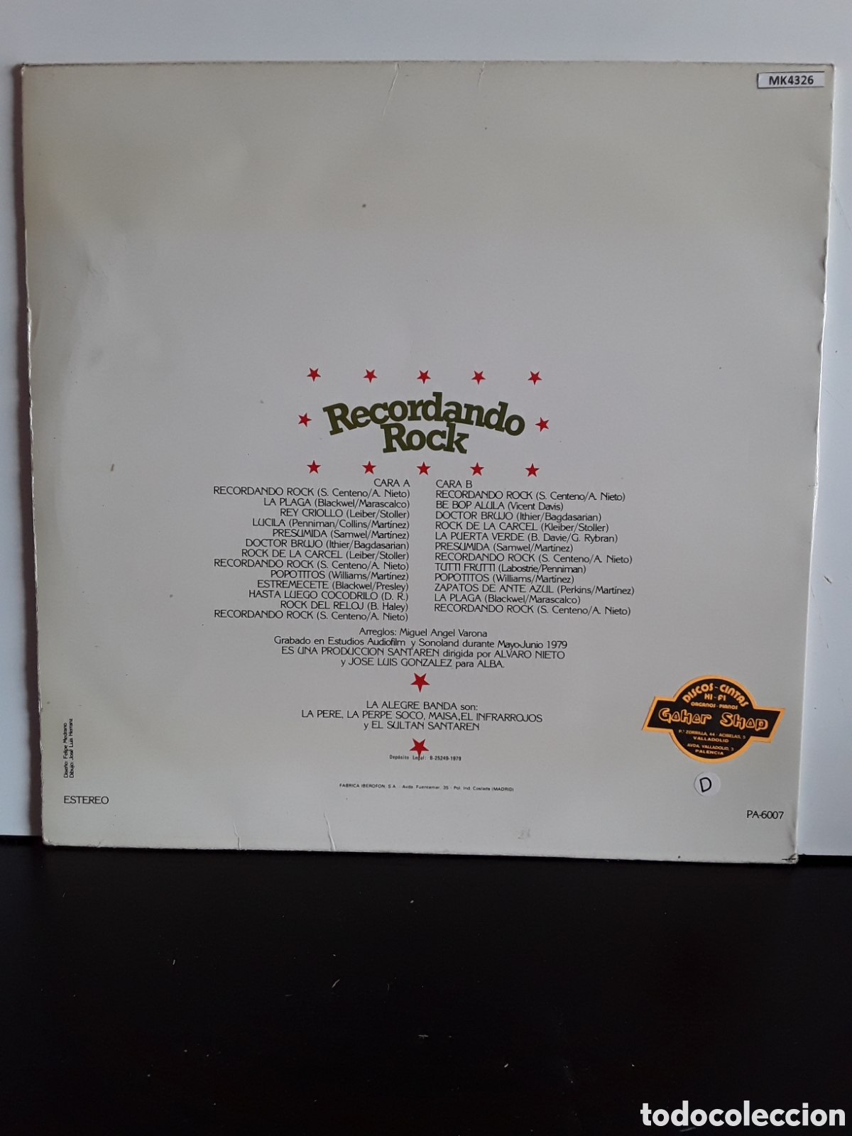 Discos de vinilo: La Alegre Banda &lrm;&ndash; Recordando Rock - Foto 2