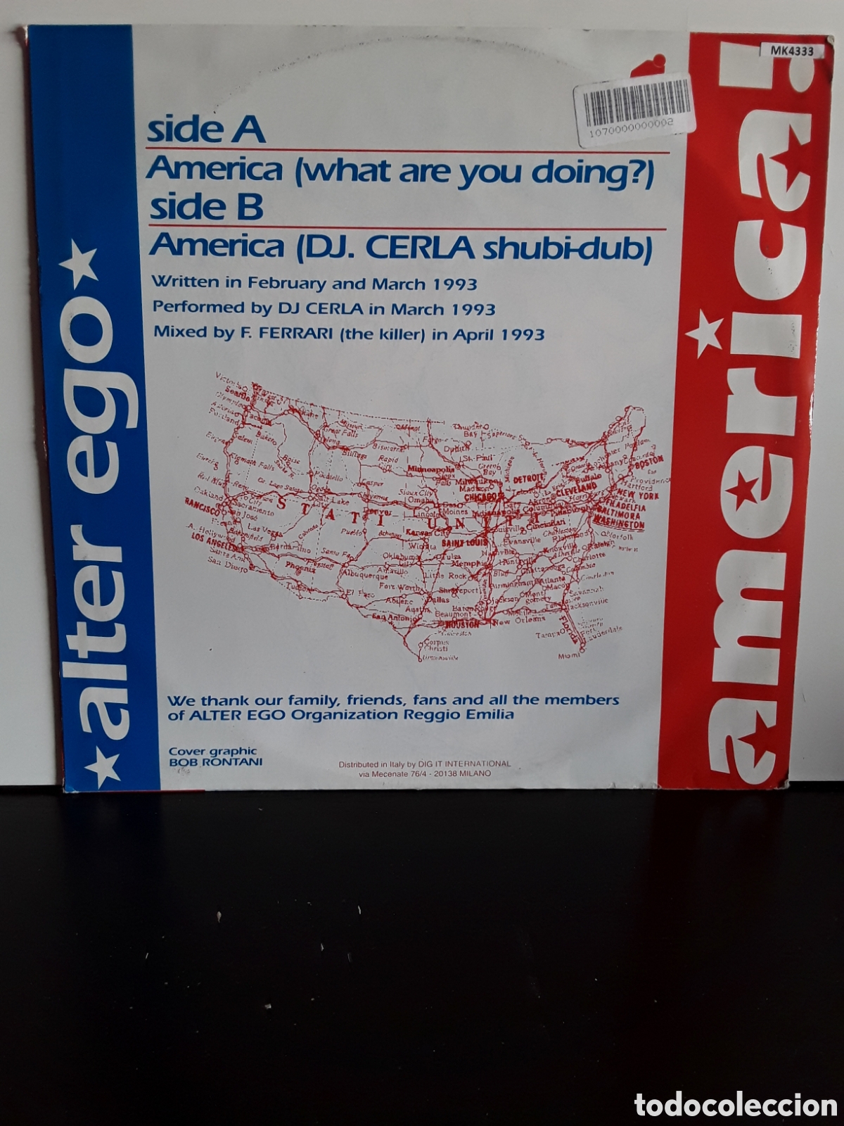 Discos de vinilo: Alter Ego &lrm;&ndash; America! - Foto 2