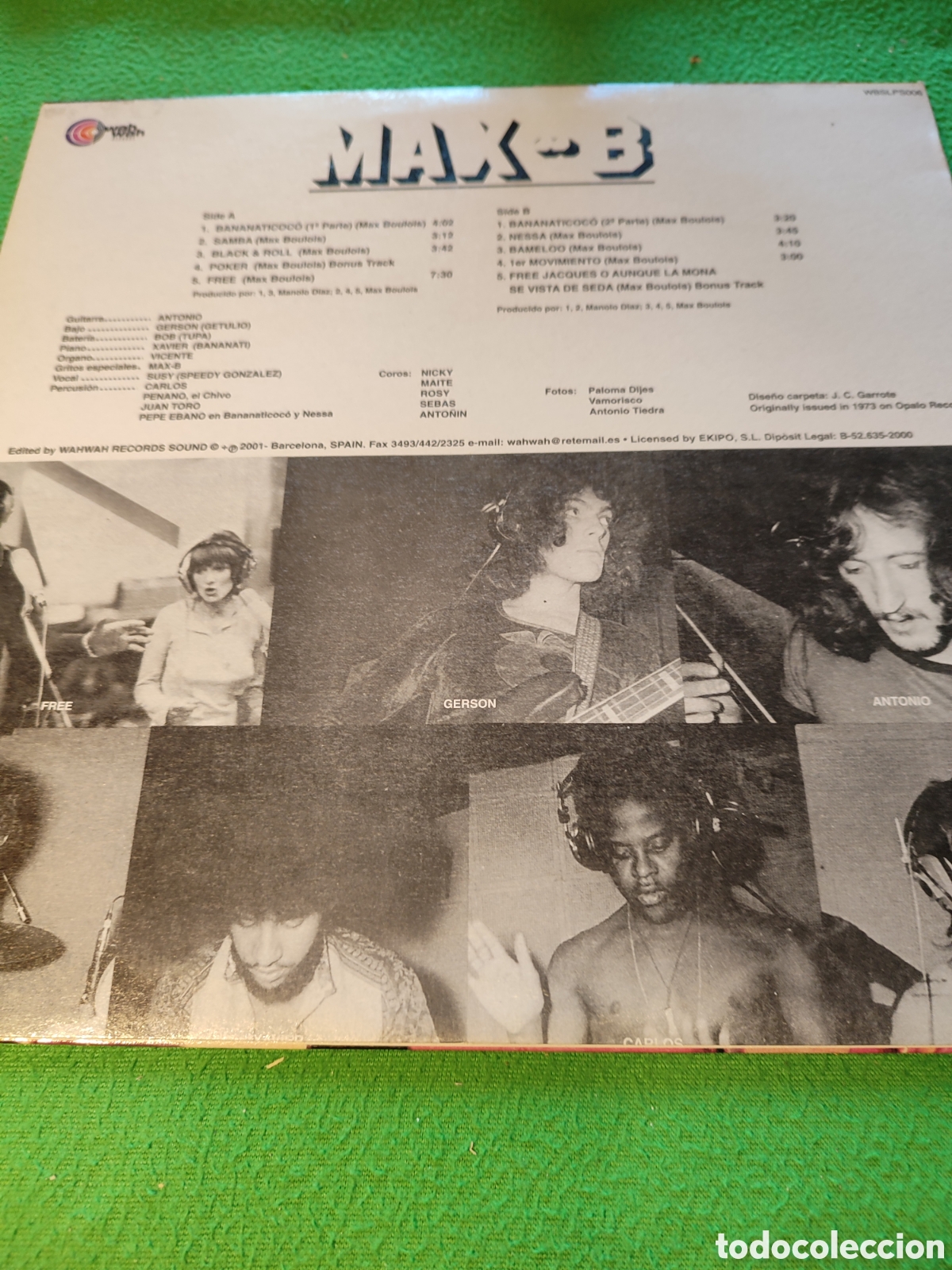 Discos de vinilo: Max - B - Same Vinilo Lp - Foto 2
