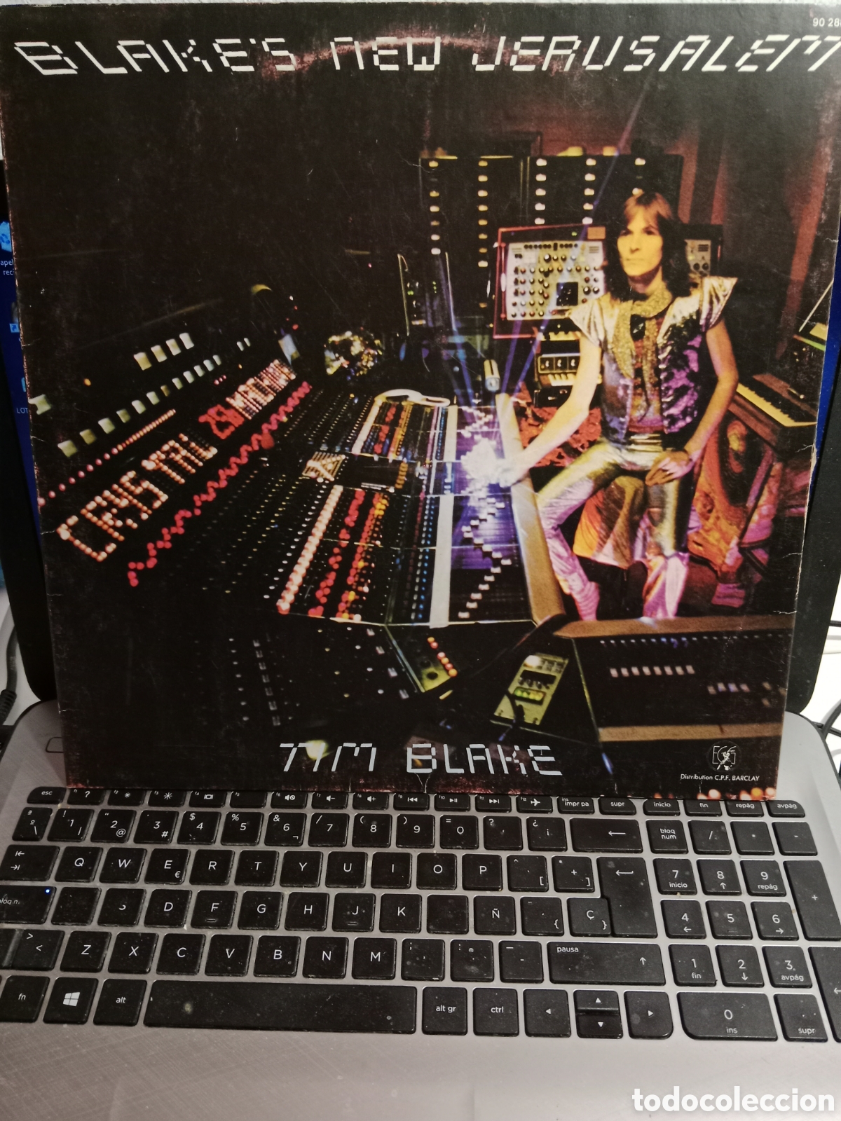 Discos de vinilo: Tim Blake - Blakes new Jerusalem (Francia 1978) - Foto 1