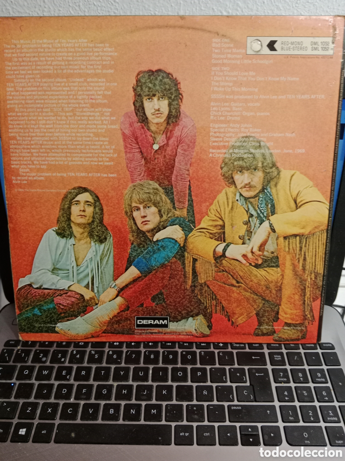 Discos de vinilo: Ten Years After - Ssssh (B&eacute;lgica 1969) - Foto 3