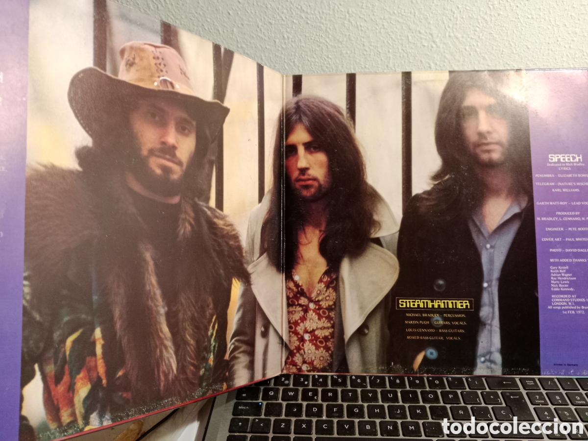 Discos de vinilo: Steamhammer - Speech (Alemania 1972) - Foto 3