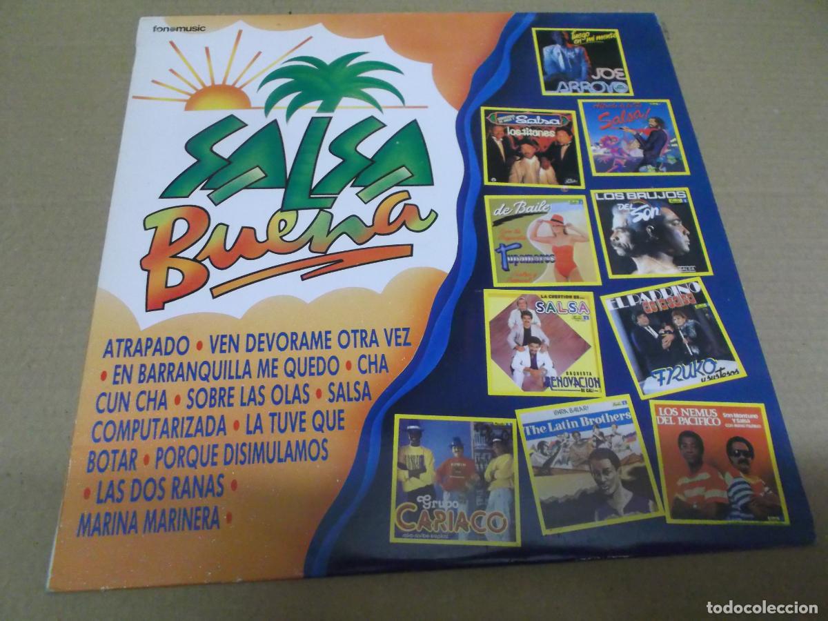 Vinyl records: SALSABUENA (LP) (VER FOTOS CONTENIDO COMPLETO) A&Ntilde;O &ndash; 1990