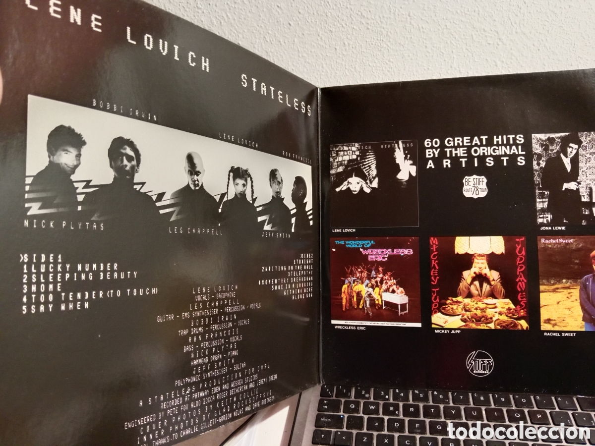 Discos de vinilo: Lene Lovich - Stateless (Francia 1979) - Foto 2