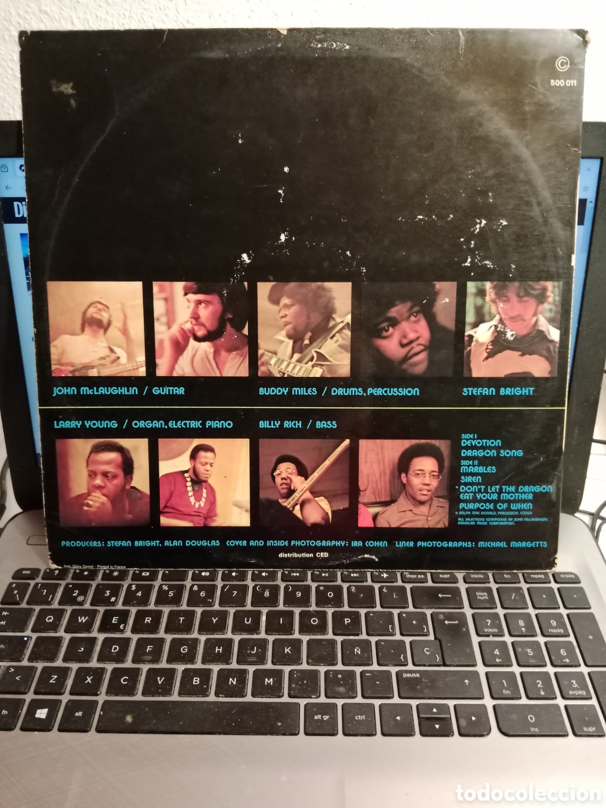 Discos de vinilo: John Mclaughlin - Devotion (Francia 1970) - Foto 2