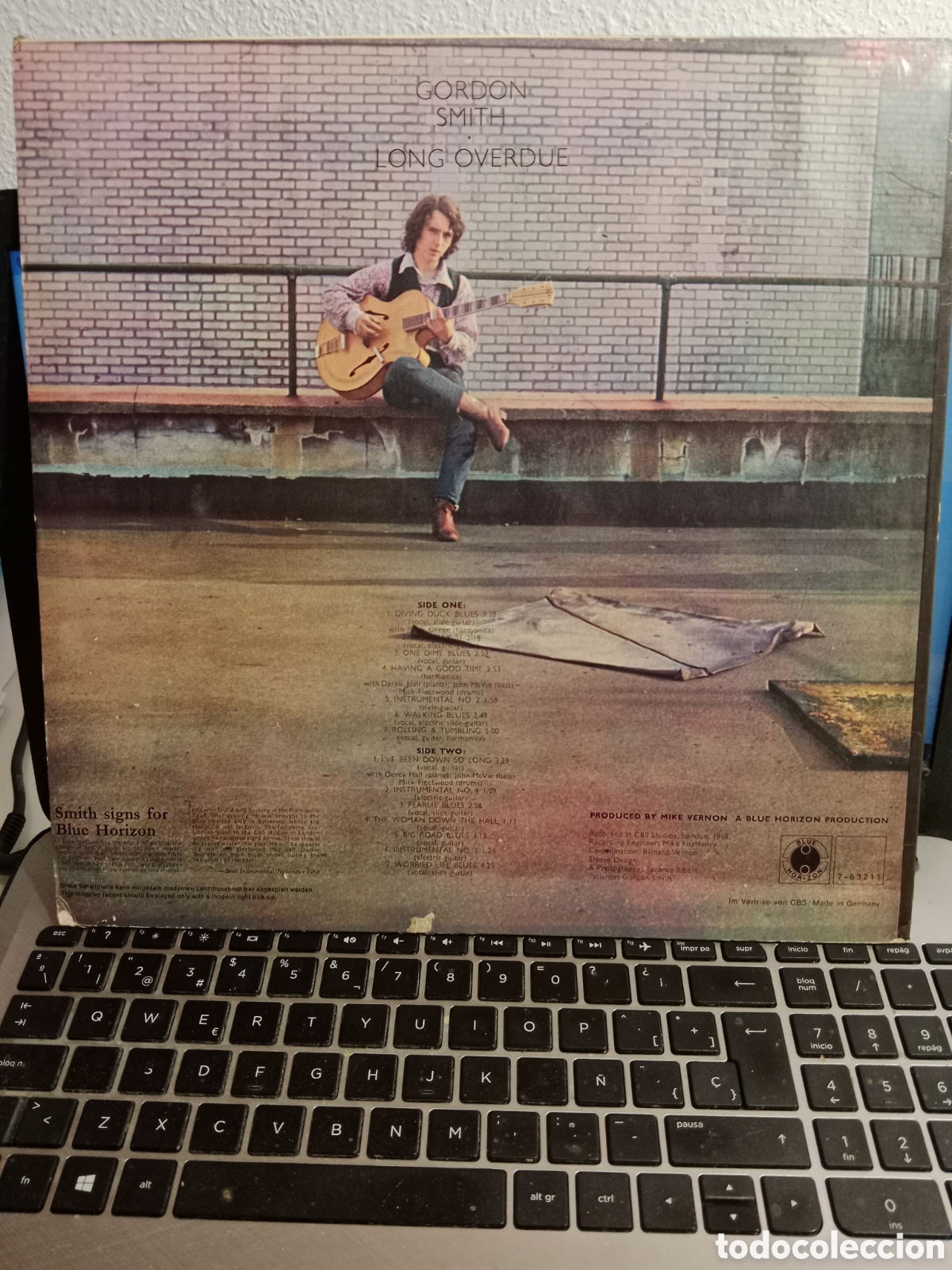 Discos de vinilo: Gordon Smith - Long overdue (Alemania 1968) - Foto 2