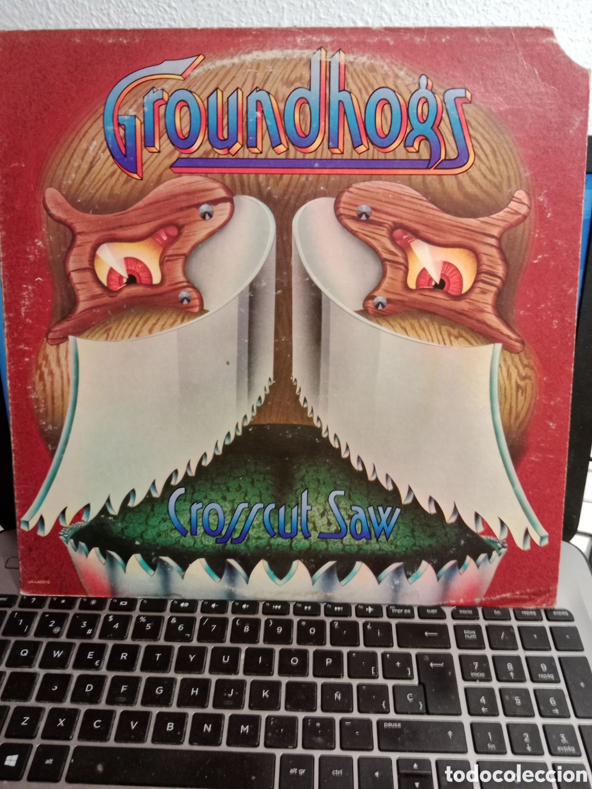 Discos de vinilo: Groundhogs - Crosscut saw (EEUU 70s) - Foto 1