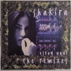 Discos de vinilo: SHAKIRA. ESTOY AQUÍ THE REMIXES. COLUMBIA SPAIN 1997 (MAXI-LP 33 RPM)