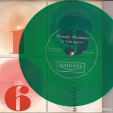 Discos de vinilo: SINGLE FLEXIDISCO RELOJ RADIANT NAVIDAD 1966