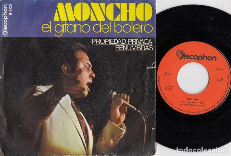 Discos de vinilo: MONCHO - PROPIEDAD PRIVADA - SINGLE DE VINILO - C-1 - Foto 1