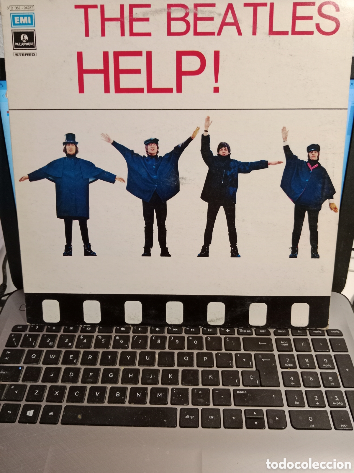 Discos de vinilo: Beatles - Help (Italia 1970) - Foto 1