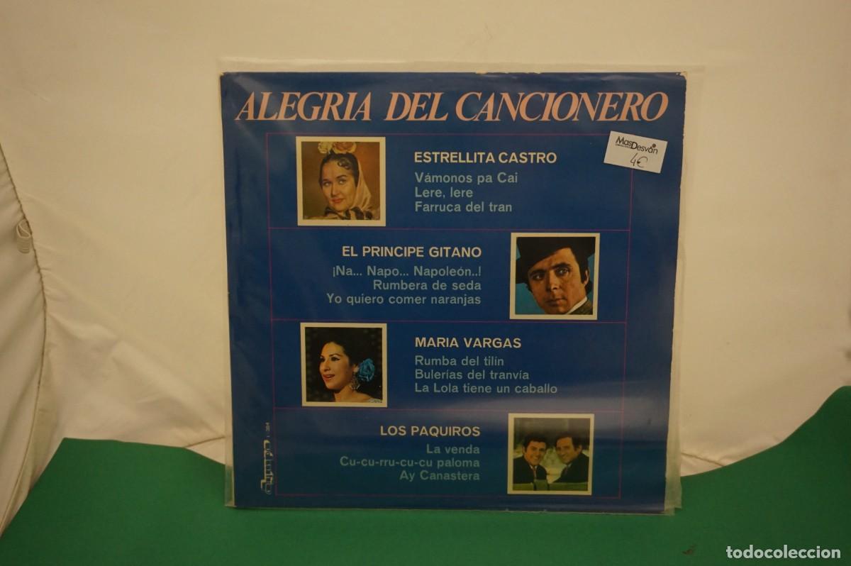 Discos de vinilo: LP - ALEGRIA DEL CANCIONERO - Foto 1