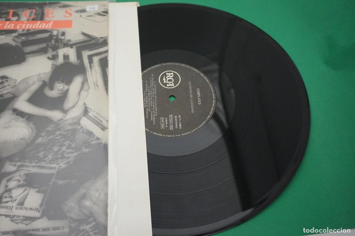 Discos de vinilo: LP - COMPLICES - LA DANZA DE LA CIUDAD - Foto 2