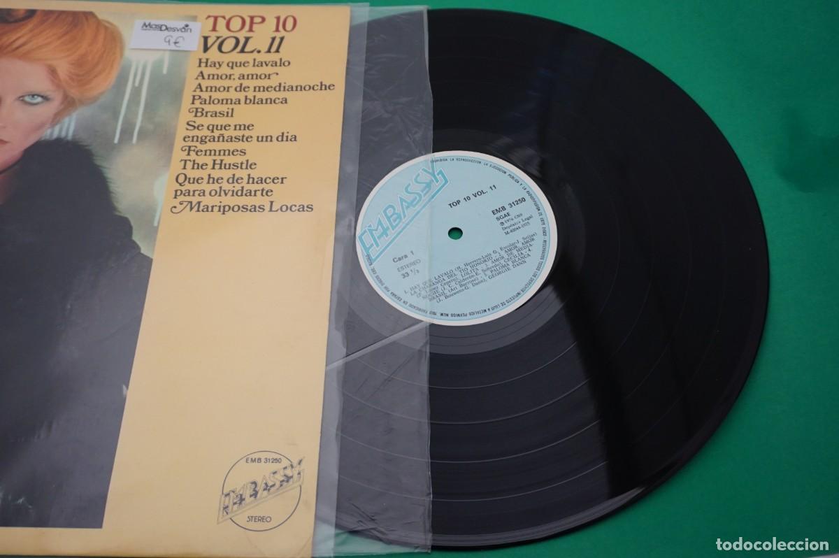Discos de vinilo: LP - TOP 10 - VOL. 11 - VINILO EN EXCELENTE ESTADO - Foto 2