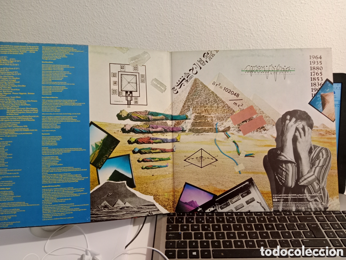 Discos de vinilo: Alan Parsons Proyect - Pyramid (B&eacute;lgica 1978) - Foto 2