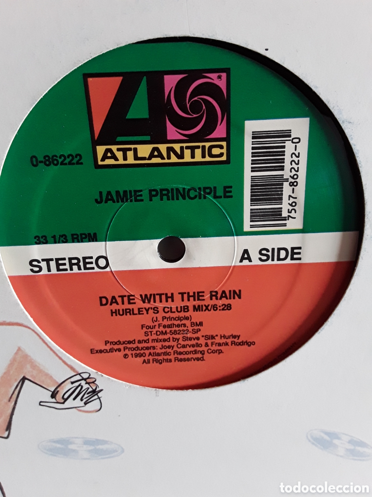 Discos de vinilo: Jamie Principle &lrm;&ndash; Date With The Rain - Foto 2