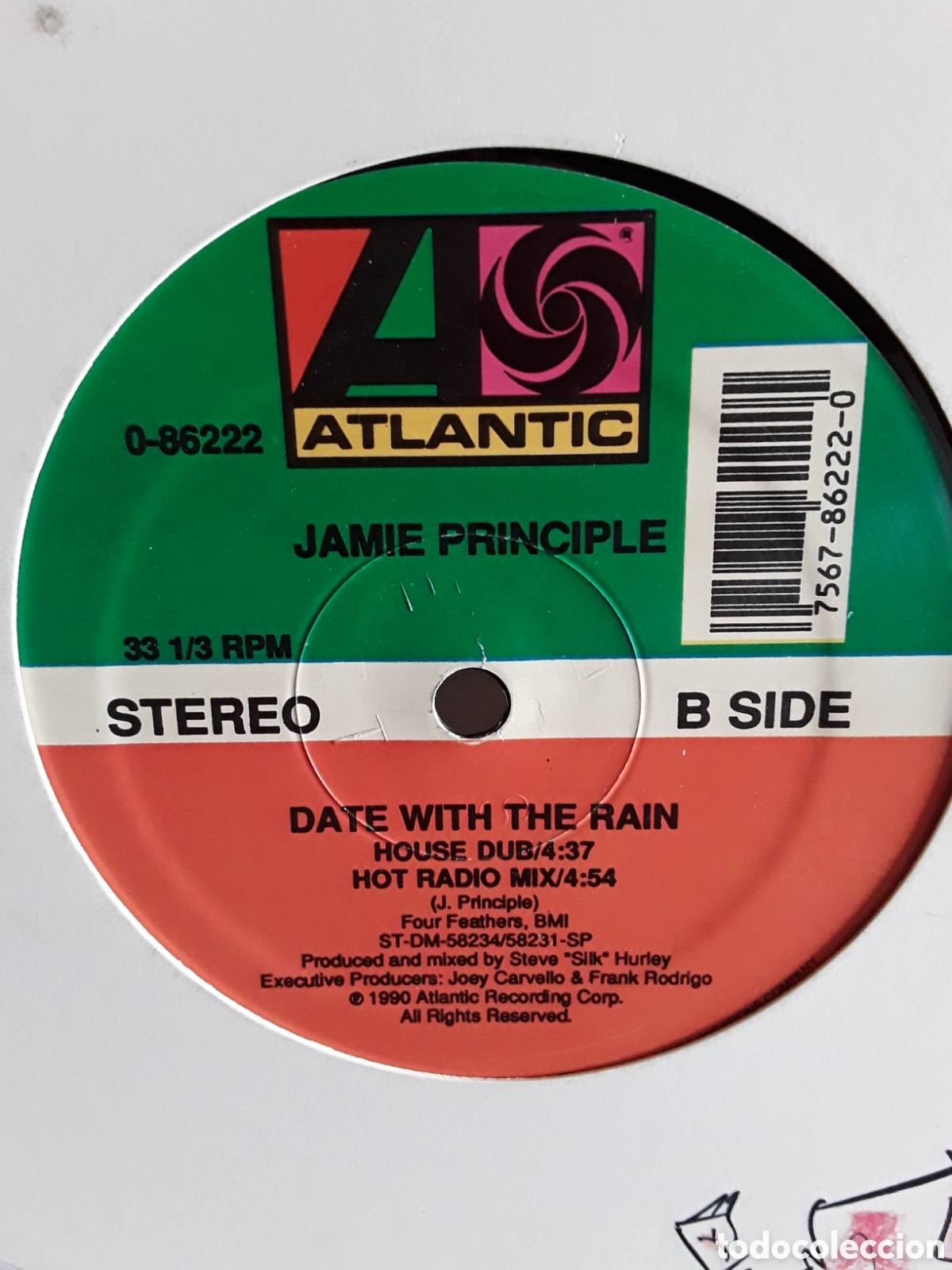 Discos de vinilo: Jamie Principle &lrm;&ndash; Date With The Rain - Foto 4