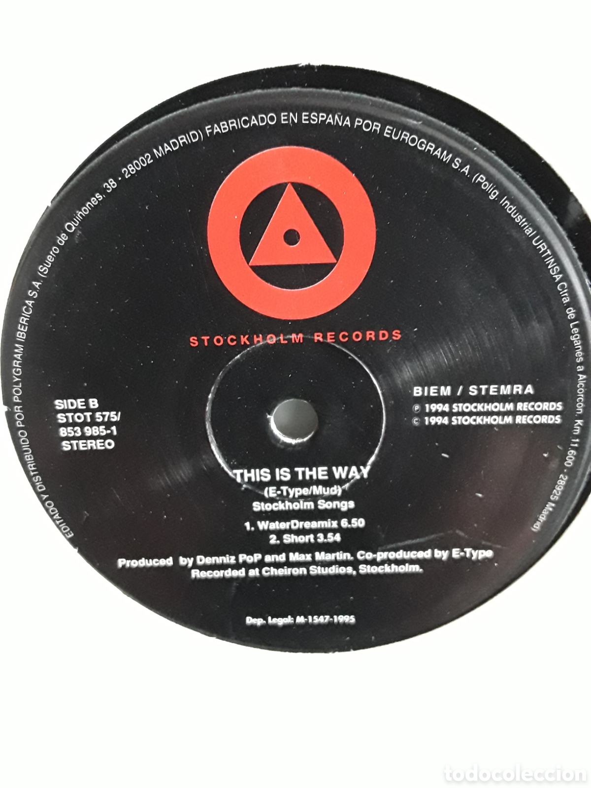 Discos de vinilo: E-Type &lrm;&ndash; This Is The Way - Foto 1