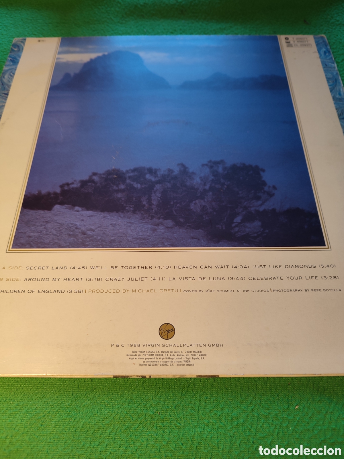Discos de vinilo: Sandra - Into a secret land - Foto 2