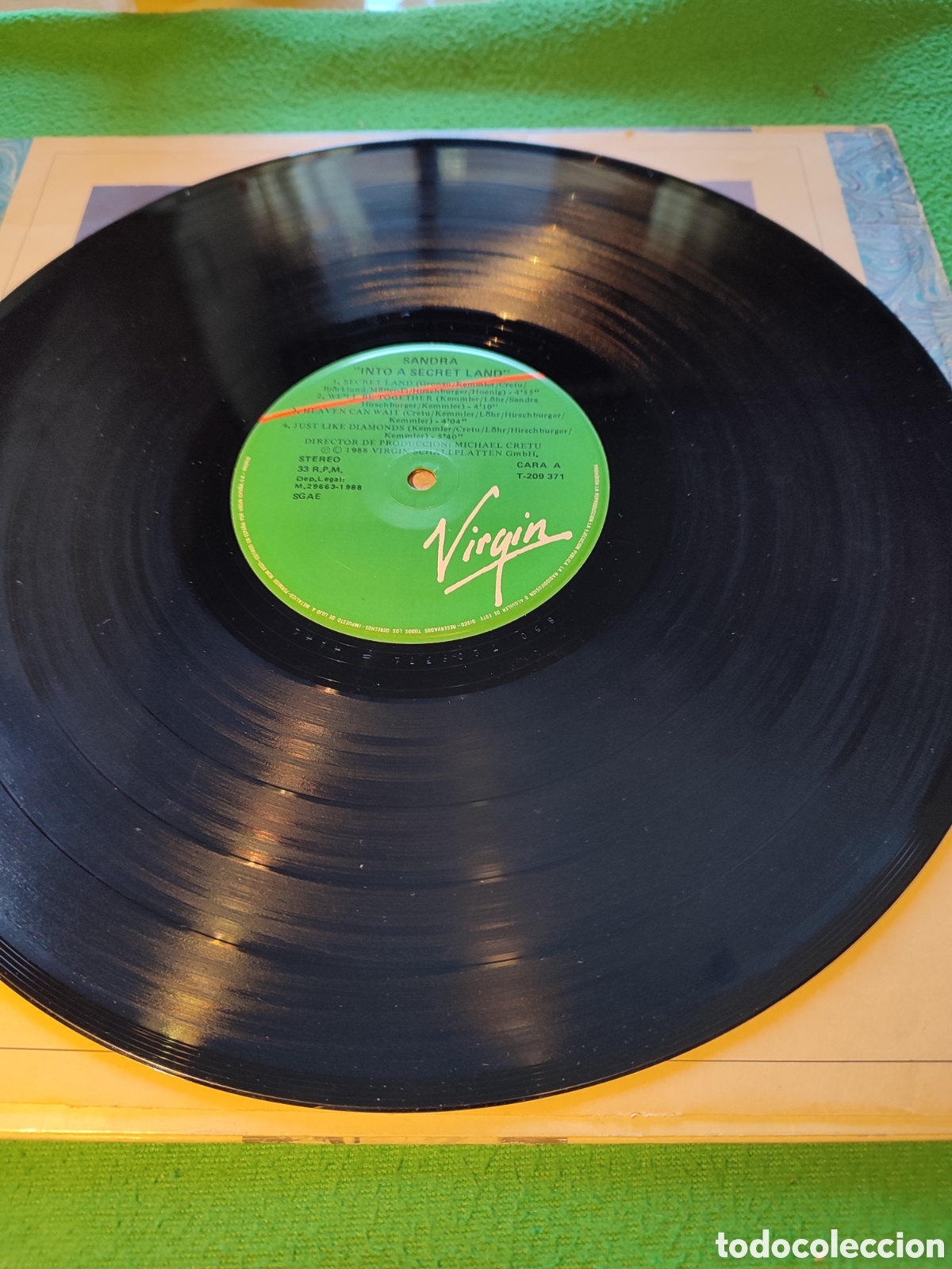 Discos de vinilo: Sandra - Into a secret land - Foto 4