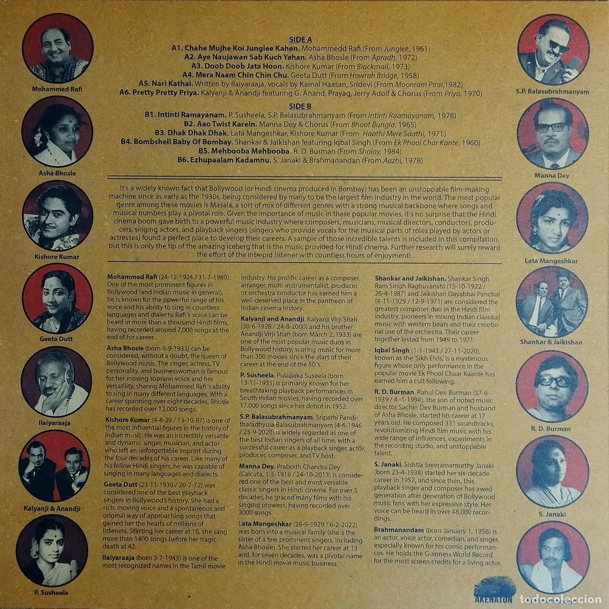 Discos de vinilo: VARIOS Bollywood Nuggets (LP) - Foto 2