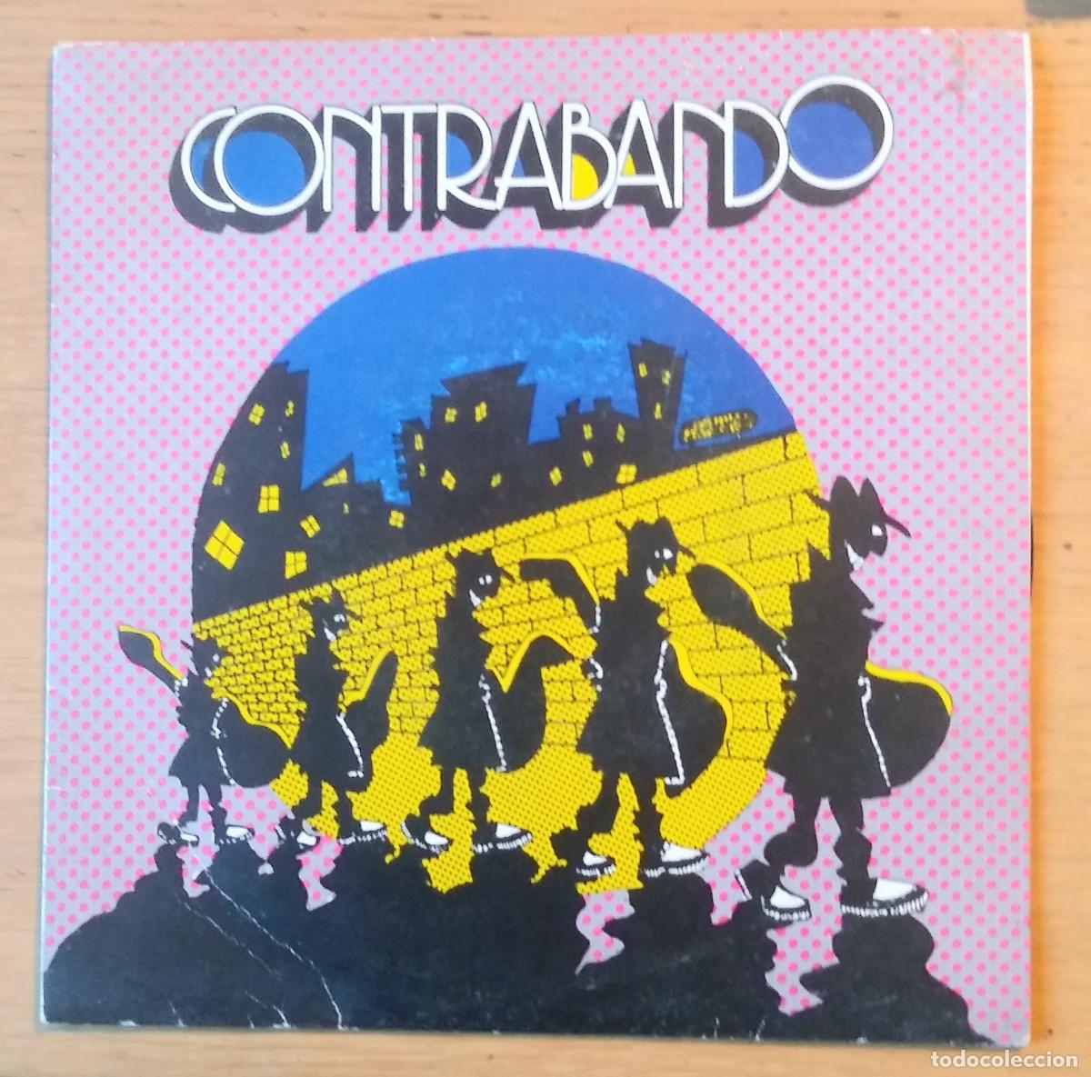 Discos de vinilo: CONTRABANDO&rdquo;: &rdquo; EL TREN/ CONCURSO&rdquo; SINGLE VINILO 1991 - Foto 1