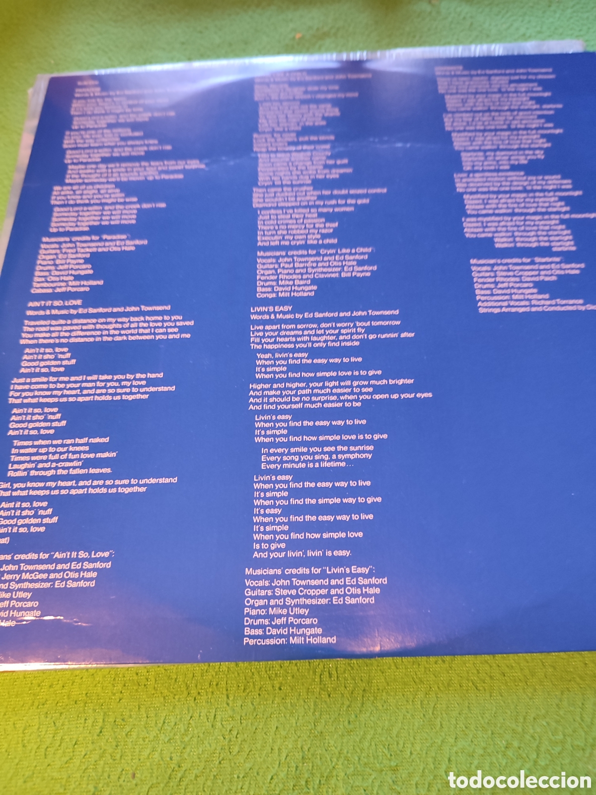 Discos de vinilo: Sandford & Townsend - Duo - Glide - Foto 3