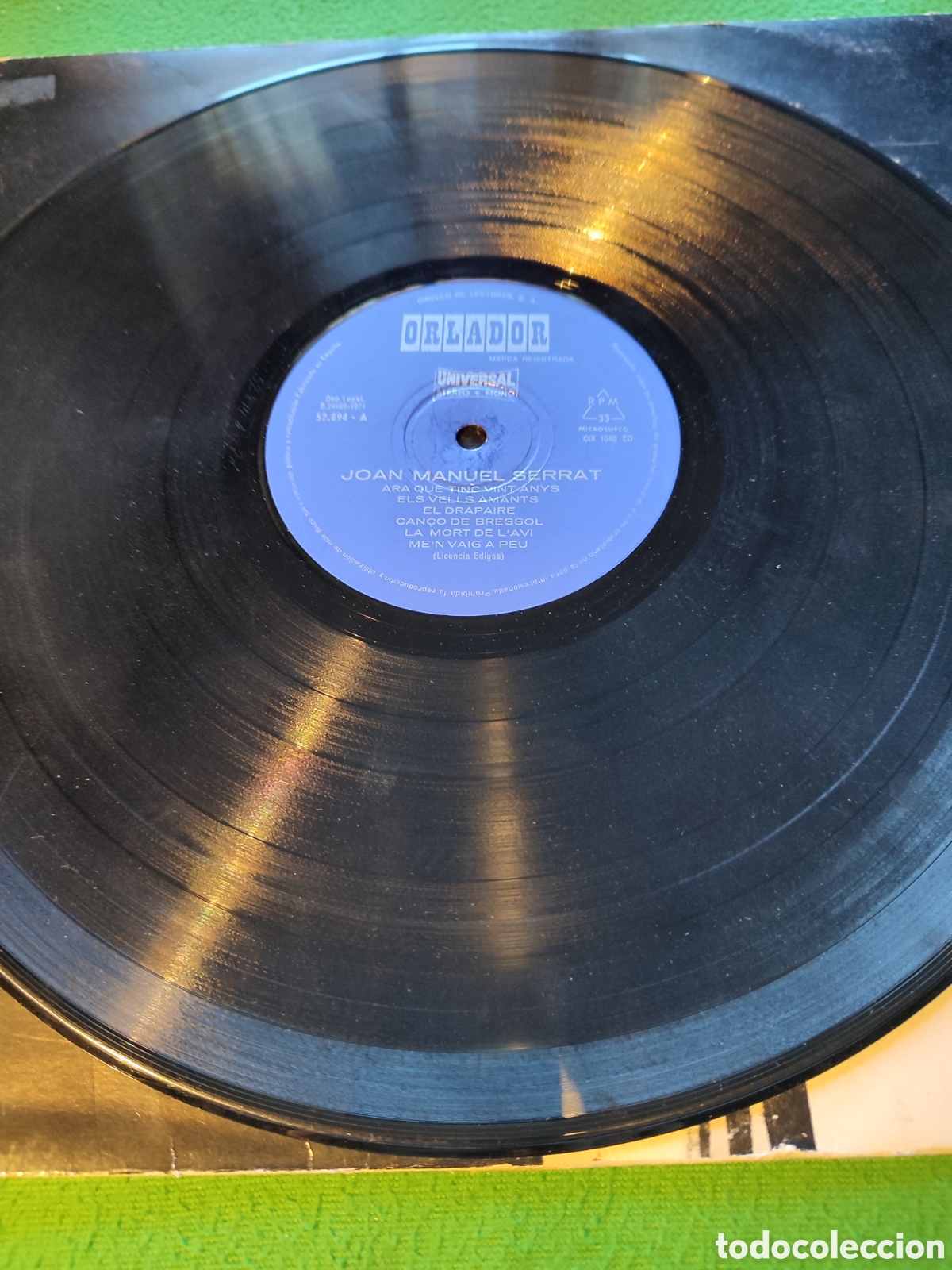 Discos de vinilo: Joan Manuel Serrat - En catal&aacute;n - Foto 3