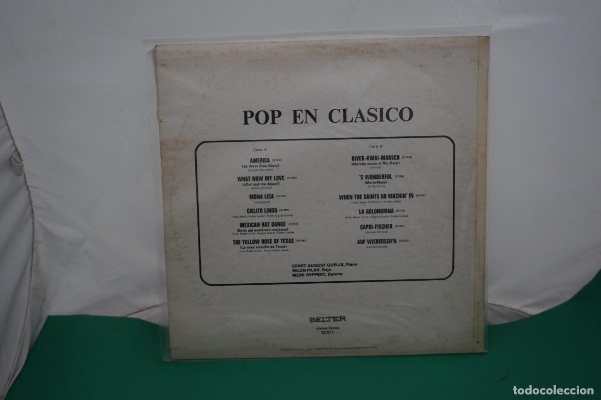 Discos de vinilo: LP - POP EN CLASICO - VINILO EN EXCELENTE ESTADO - Foto 3