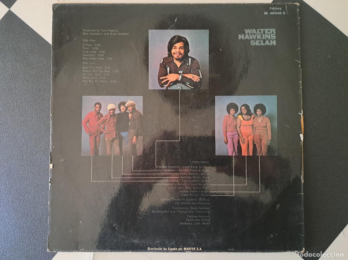 Discos de vinilo: LP Walter Hawkins &ndash; Selah 1972 - Foto 2