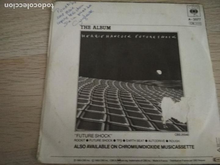 Discos de vinilo: Herbie Hancock &lrm;&ndash; Rockit 1983 - Foto 3
