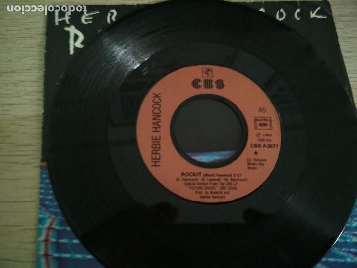 Discos de vinilo: Herbie Hancock &lrm;&ndash; Rockit 1983 - Foto 4