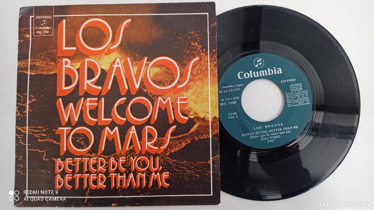 Vinyl-Schallplatten: LOS BRAVOS - Better Be You... - SG COLUMBIA 1973 // HARD PSYCH HEAVY FUNK DRUMS HAMMOND SPOOKY TOOTH