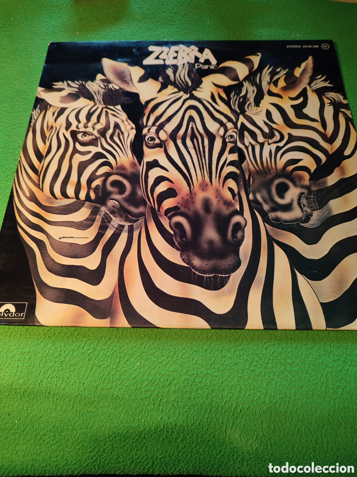 Discos de vinilo: Zzebra - Panic Vinilo Lp - Foto 1