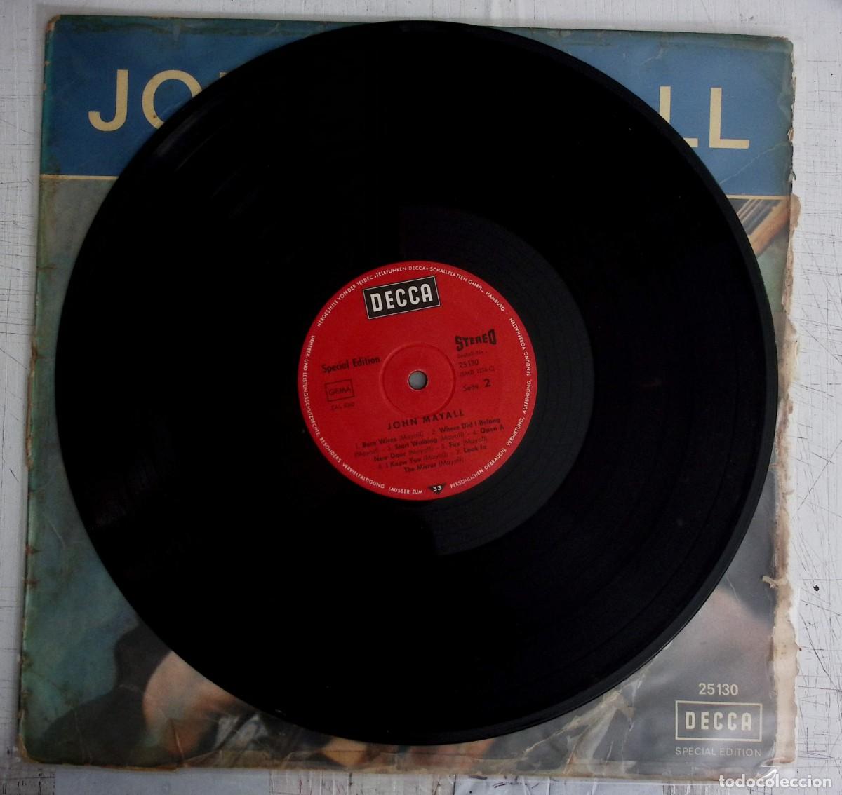 Discos de vinilo: JOHN MAYALL - THE BLUES ALONE - Foto 3
